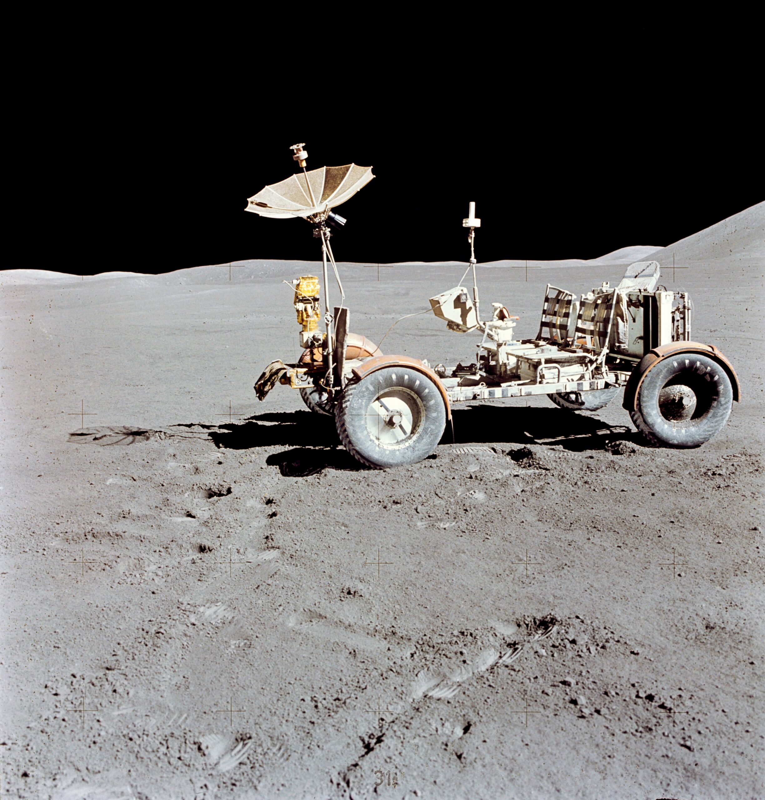 Le Rover Lunaire utilisé lors de la mission Apollo 15